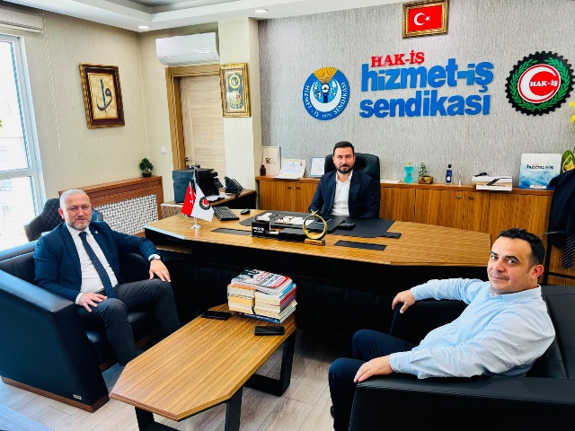 MUSTAFA ŞAHİNE HAYIRLI OLSUN ZİYARETİ
